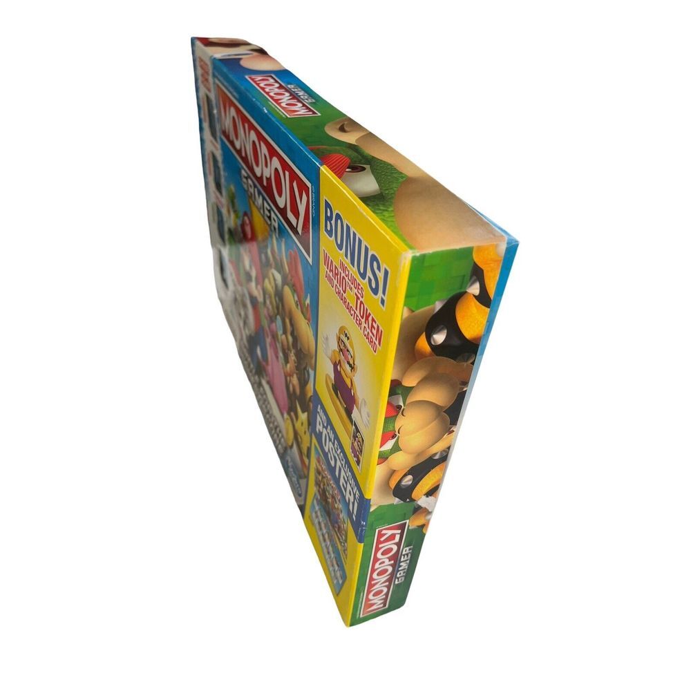 Box Only Monopoly Gamer Board Game Mario Replacement Part‎ Pieces Box Only - Picture 4 of 8